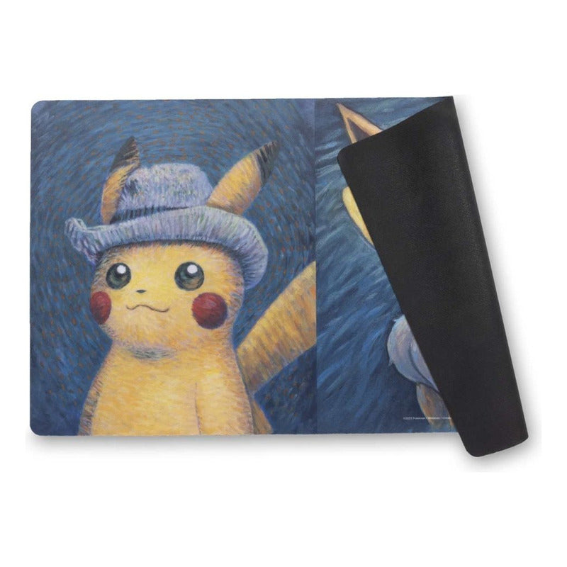 Pikachu & Eevee Van Goh - Pokemon Center - Playmat Tcg