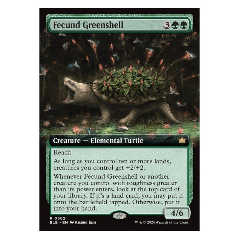 Mtg: Bloomburrow - 362 - Fecund Greenshell