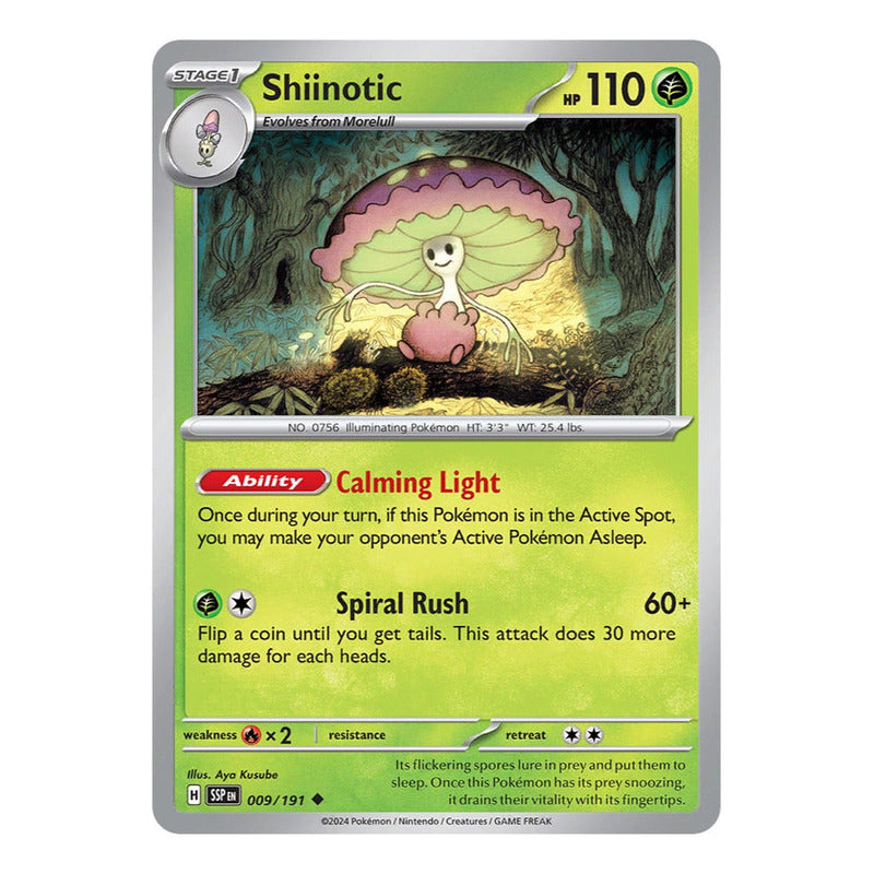 Pokémon Tcg: Surging Sparks - 009/191 - Shiinotic