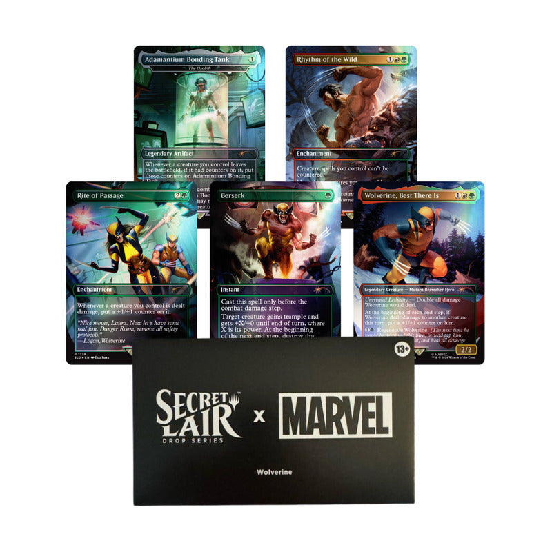 Mtg: Secret Lair Marvel - Wolverine [normal]