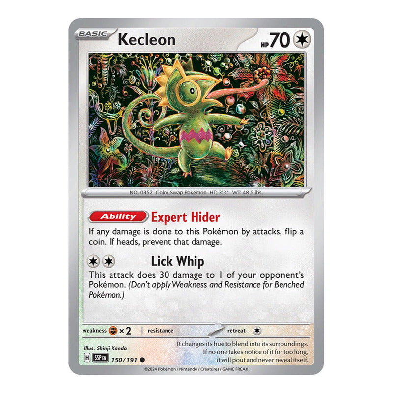 Pokémon Tcg: Surging Sparks - 150/191 - Kecleon [reverse]