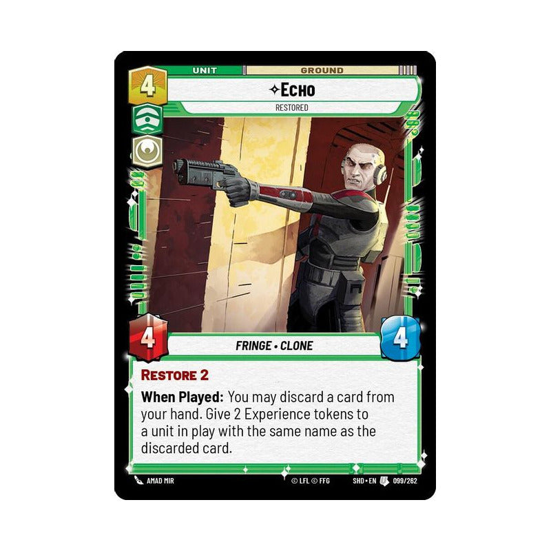 Star Wars Tcg: Sotg - 099/262 - Echo [foil]