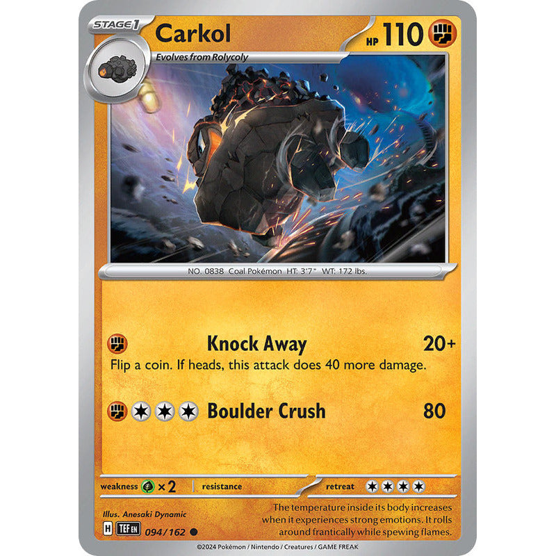 Temporal Forces - 094/162 - Carkol (reverse)