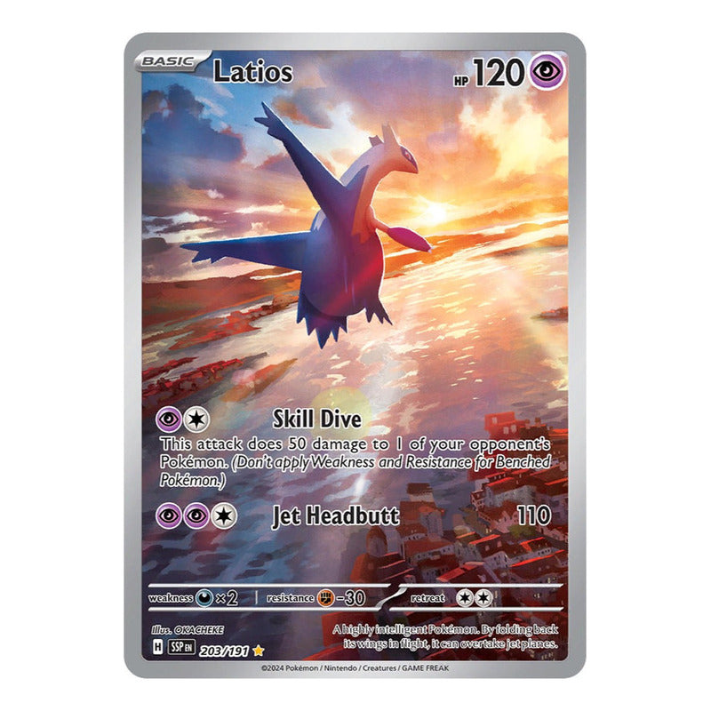 Pokémon Tcg: Surging Sparks - 203/191 - Latios