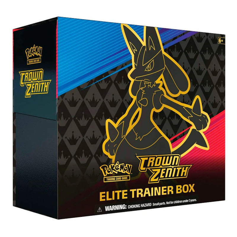 Crown Zenit - Elite Trainer Box - Cartas Inglés Etb Tcg