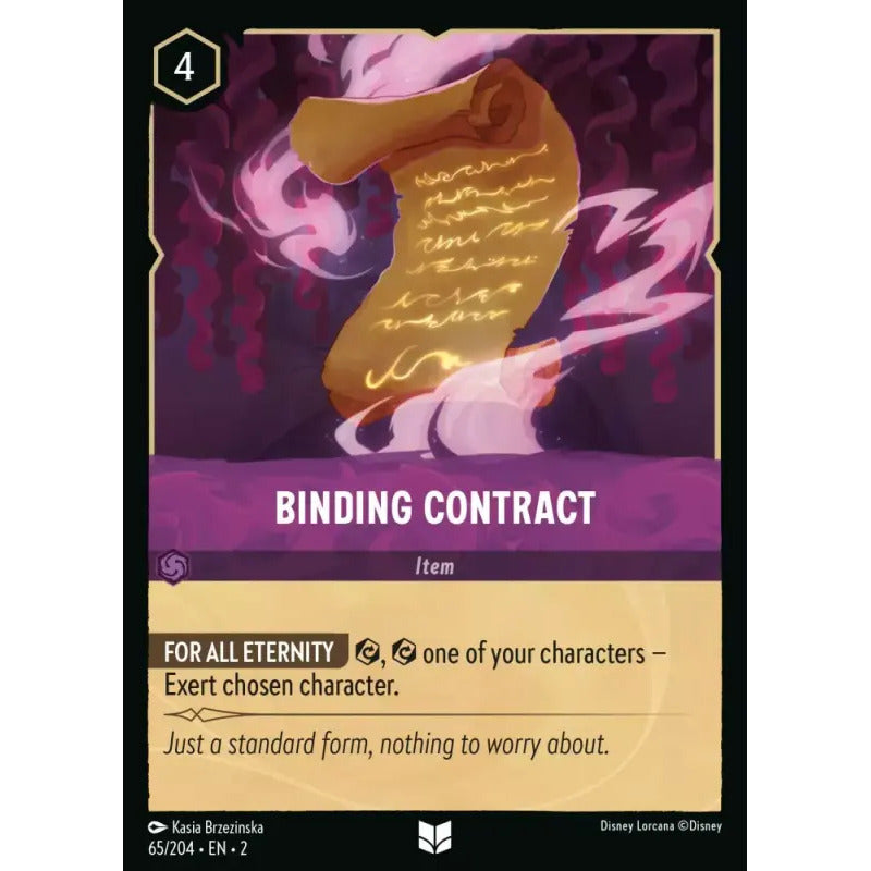 Lorcana: Rotf - 065/216 - Binding Contract