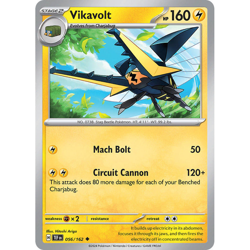 Temporal Forces - 056/162 - Vikavolt (reverse)