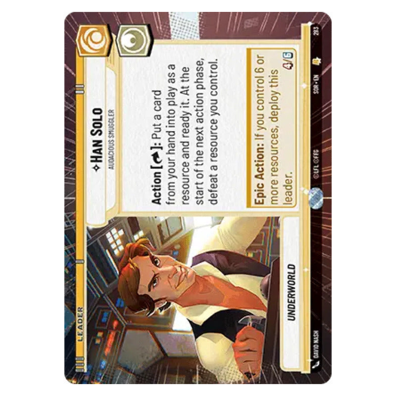 Star Wars Tcg: Sor - 283 - Han Solo [hyperspace]