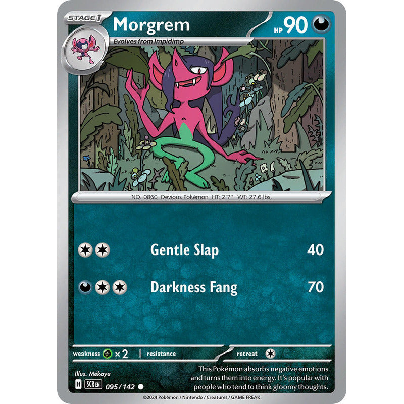 Pokémon Tcg: Stellar Crown - 095/142 - Morgrem