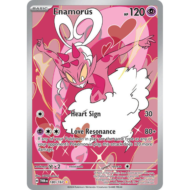 Pokémon Tcg: Twilight Masq - 180/167 - Enamorus