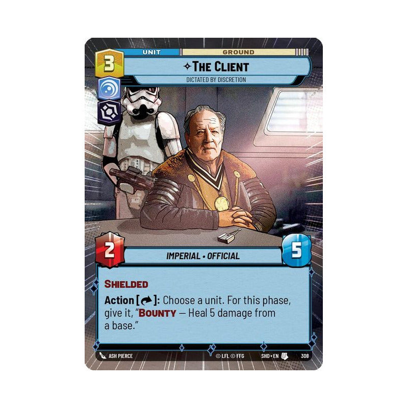 Star Wars Tcg: Sotg - 308 - The Client - Dictat [hyperspace]