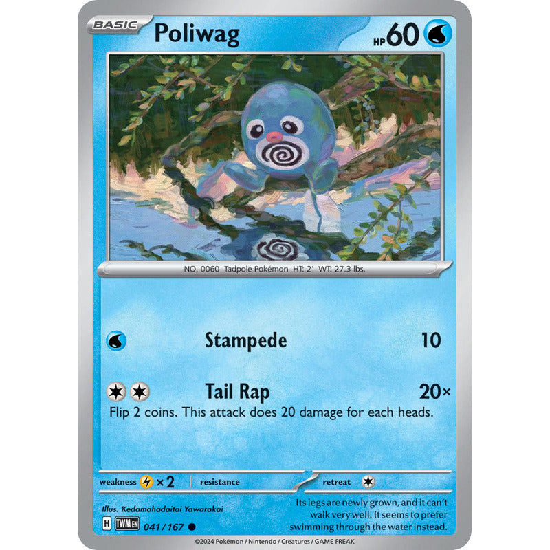 Pokémon Tcg: Twilight Masq - 041/167 - Poliwag