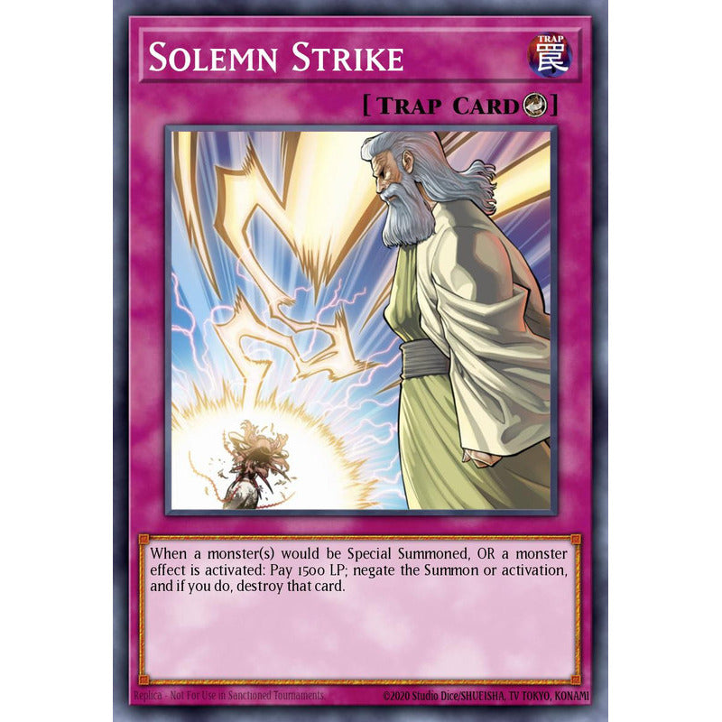 Yugioh: Rarity 2 - Ra02-en079 Solemn Strike [qcsr]