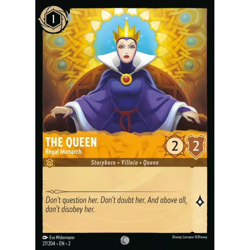 Lorcana: Rotf - 027/216 - The Queen - Regal Monarch