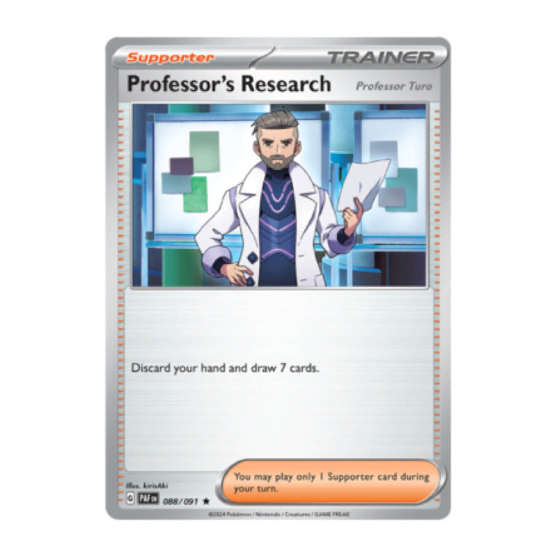 Paldean Fates - 088/091 - Professor's Research (holo)