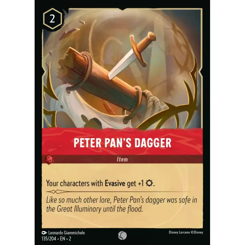 Lorcana: Rotf - 135/216 - Peter Pan's Dagger