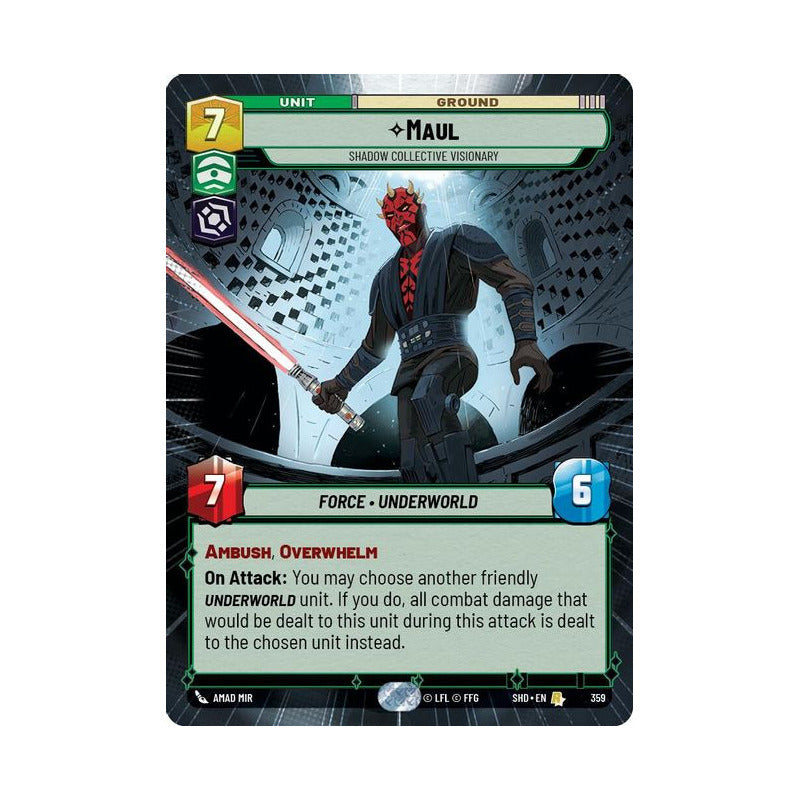 Star Wars Tcg: Sotg - 359 - Maul - Shadow C (r) [hyperspace]