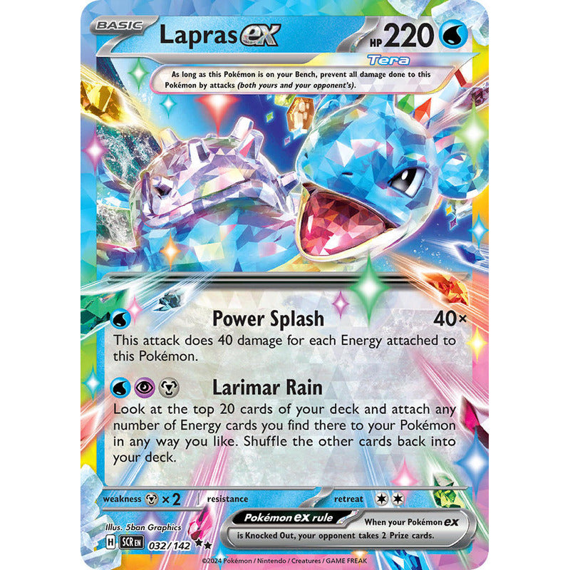 Pokémon Tcg: Stellar Crown - 032/142 - Lapras Ex