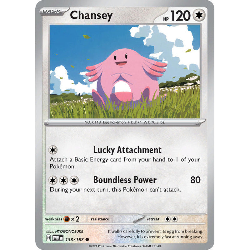 Pokémon Tcg: Twilight Masq - 133/167 - Chansey