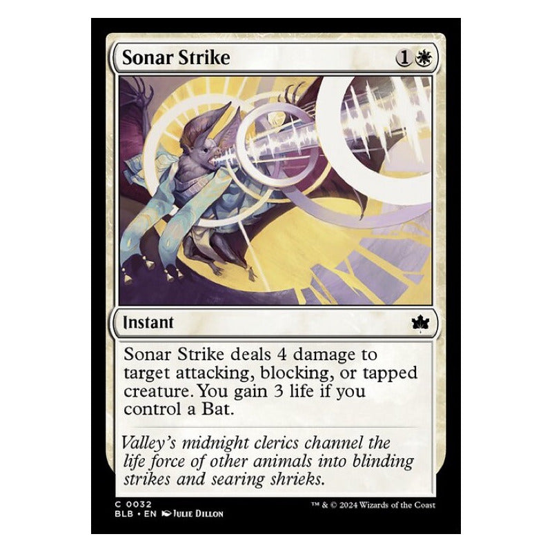 Mtg: Bloomburrow - 032 - Sonar Strike [foil]