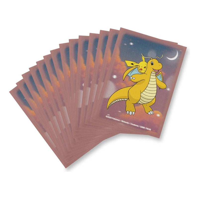 Accesorio Original Pokemon Center Card Sleeves Tcg Dragonite