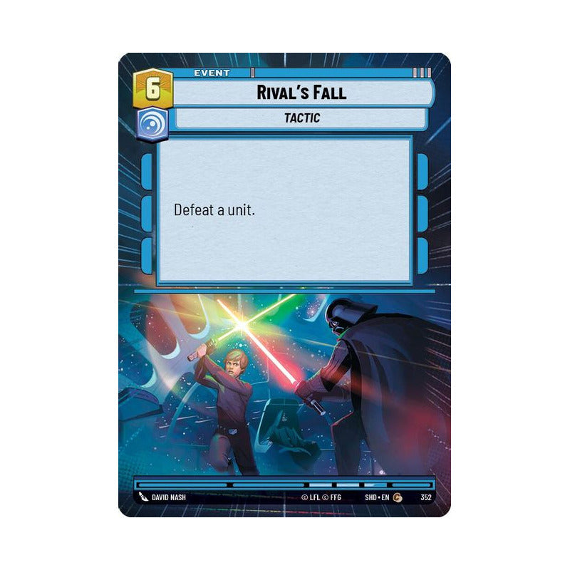 Star Wars Tcg: Sotg - 352 - Rival's Fall [hyperspace]