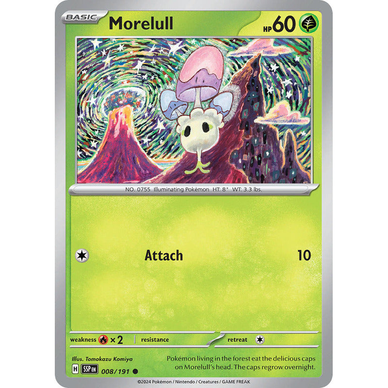 Pokémon Tcg: Surging Sparks - 008/191 - Morelull