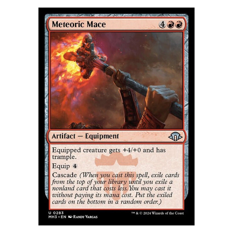 Mtg: Mh3 - 283 - Meteoric Mace [foil]