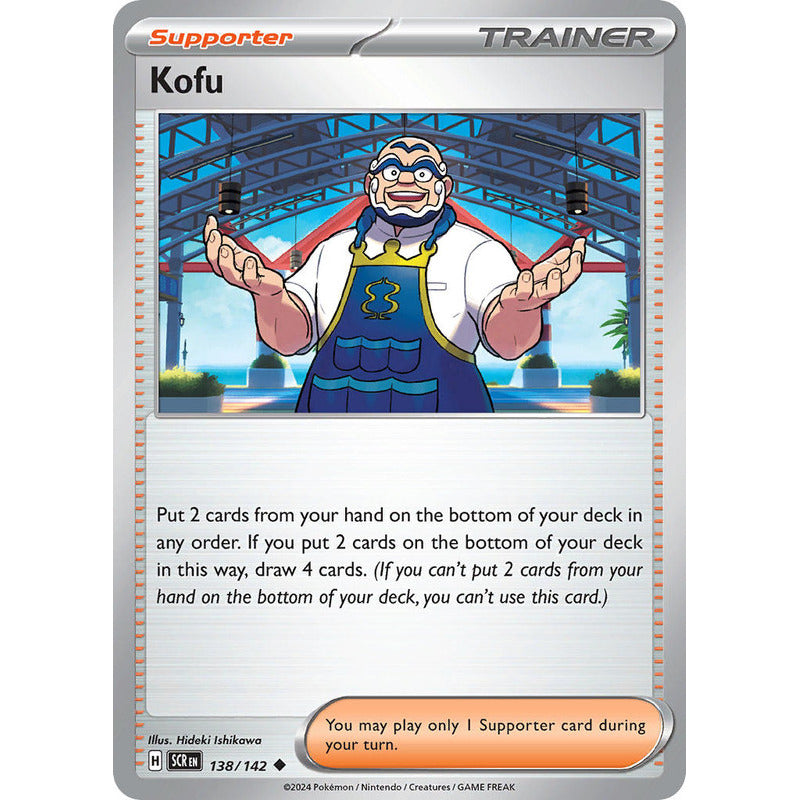 Pokémon Tcg: Stellar Crown - 138/142 - Kofu [reverse]