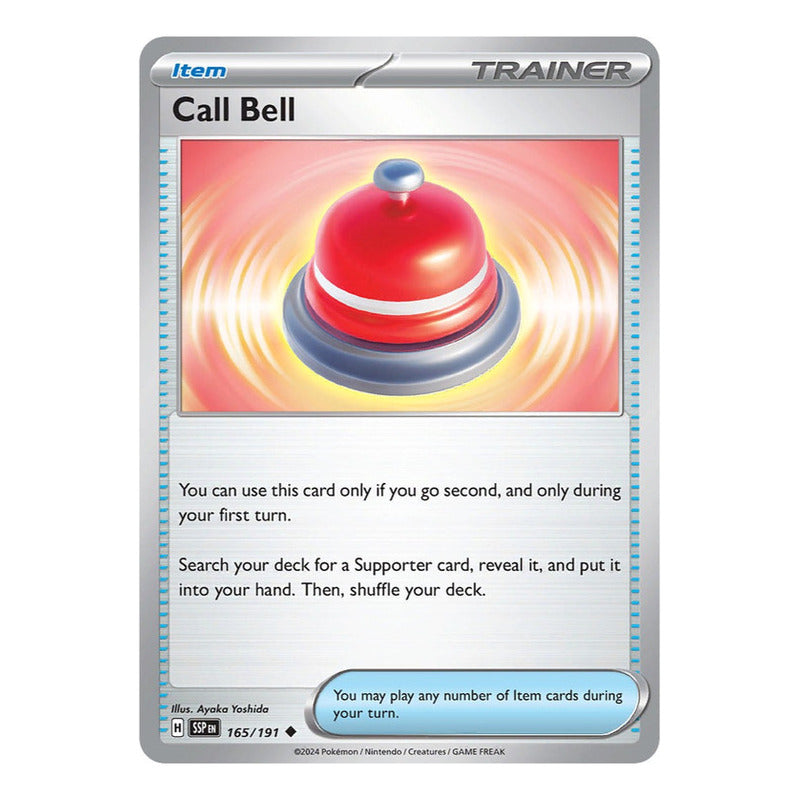 Pokémon Tcg: Surging Sparks - 165/191 - Call Bell