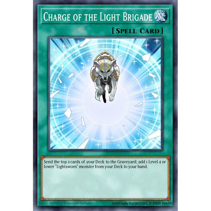 Yugioh: Rarity 2 - Ra02-en055 Charge Of The Light Briga [sr]