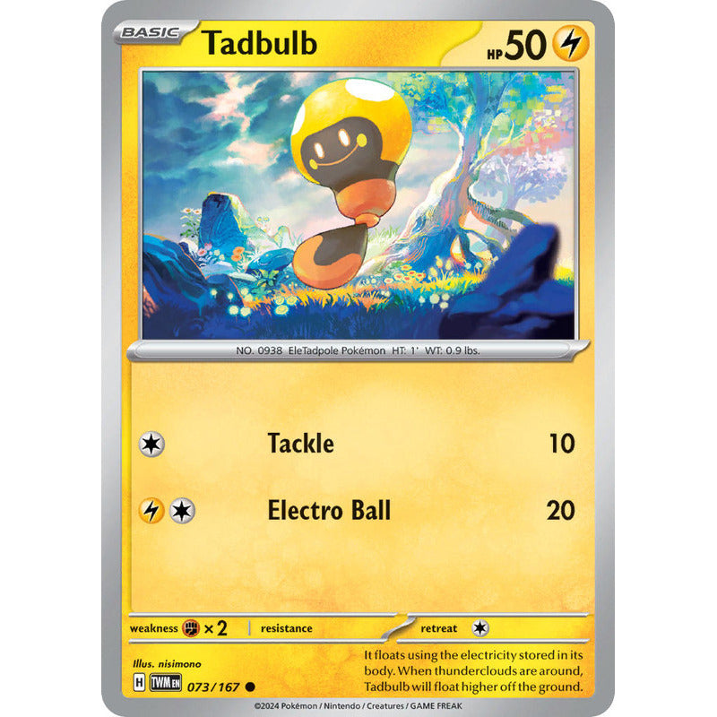 Pokémon Tcg: Twilight Masq - 073/167 - Tadbulb