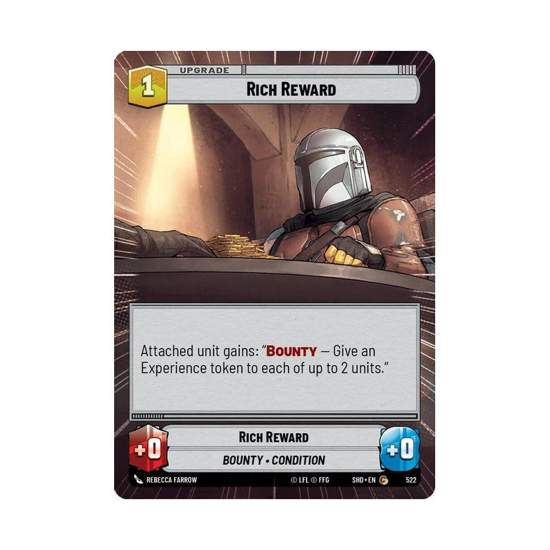 Star Wars Tcg: Sotg - 522 - Rich Reward [hyperspace Foil]