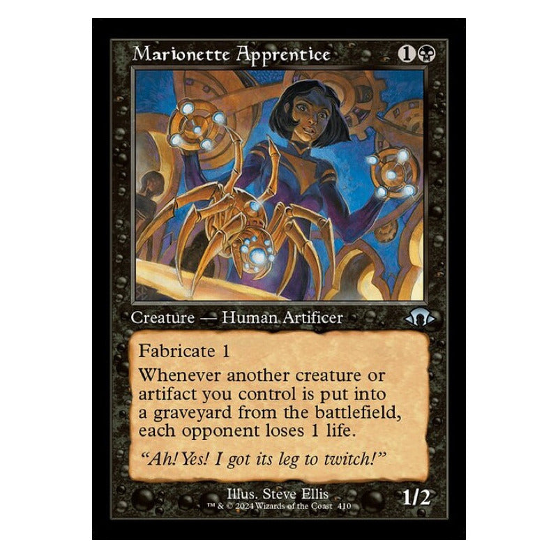 Mtg: Mh3 - 410 - Marionette Apprentice [retro]