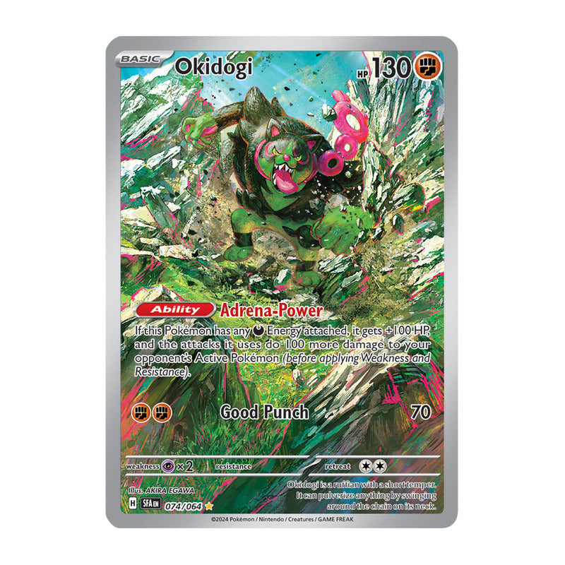 Pokémon Tcg: Shrouded Fab - 074/064 - Okidogi