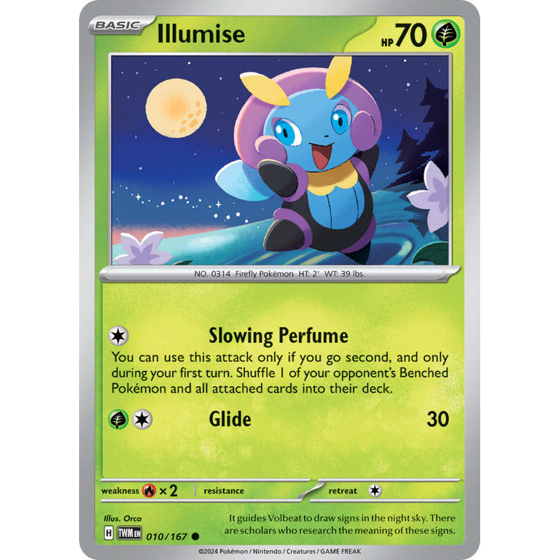 Pokémon Tcg: Twilight Masq - 010/167 - Illumise