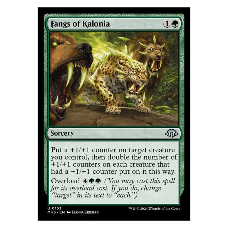 Mtg: Mh3 - 153 - Fangs Of Kalonia [foil]