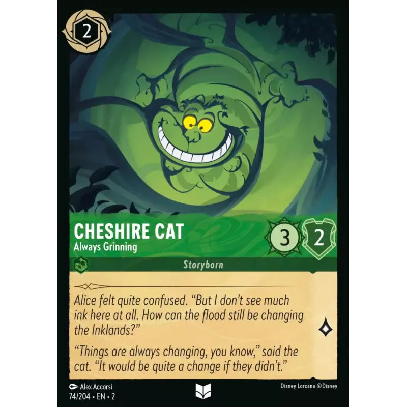 Lorcana: Rotf - 074/216 - Cheshire Cat - Always Grinning