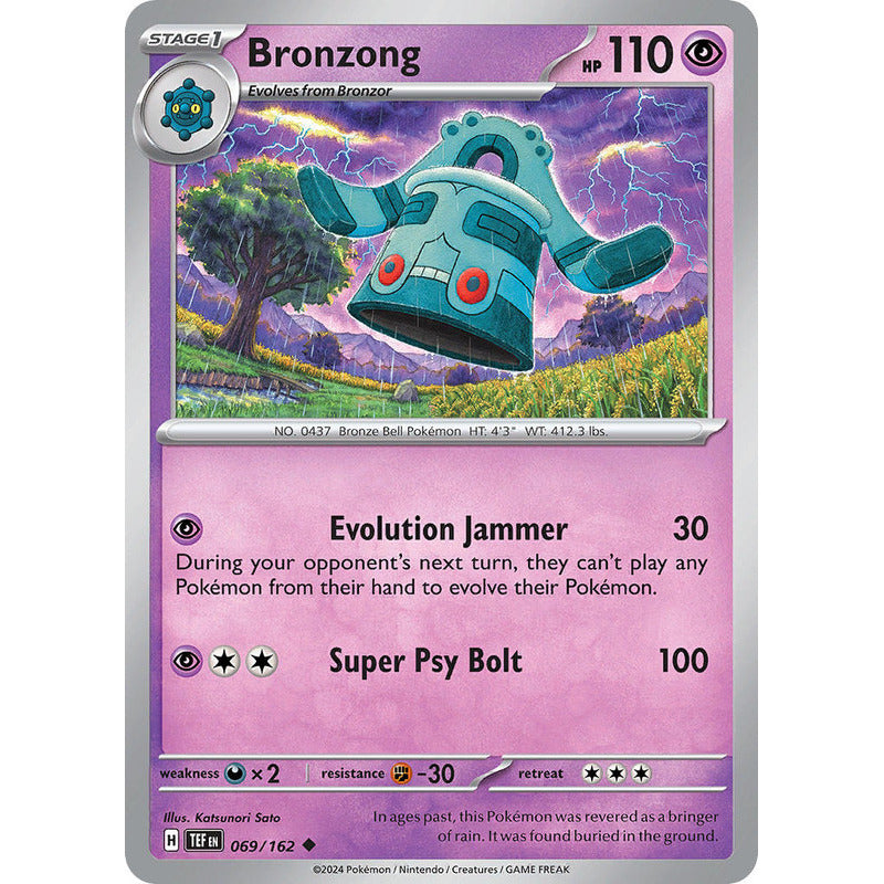 Temporal Forces - 069/162 - Bronzong (reverse)