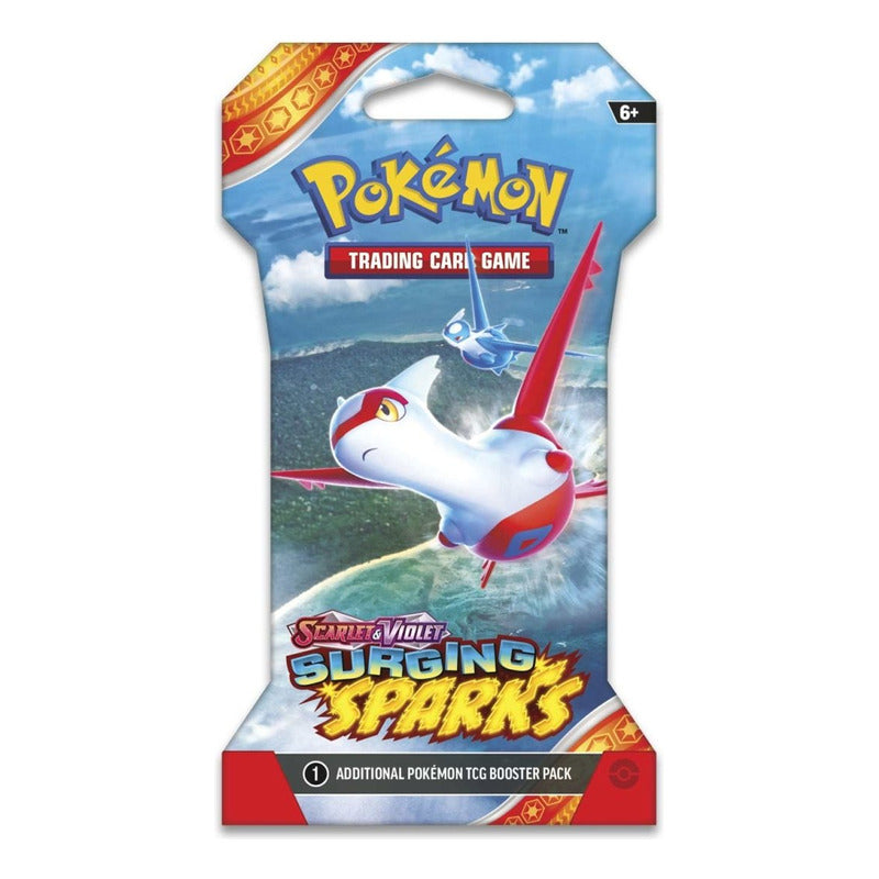 Pokemon Tcg : Surging Sparks - Pack 4 Sleeved Booster Inglés