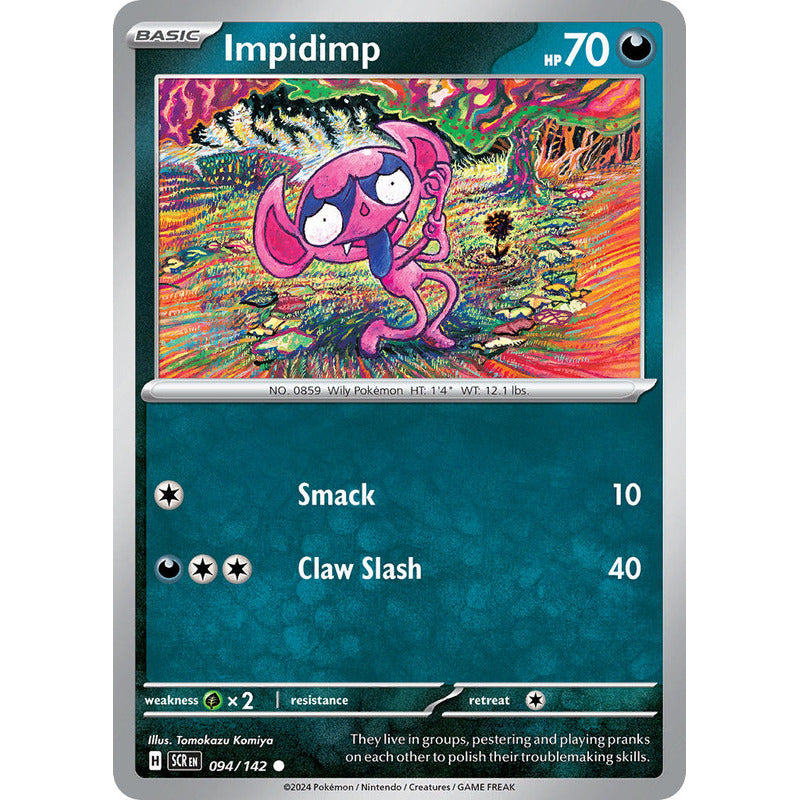 Pokémon Tcg: Stellar Crown - 094/142 - Impidimp