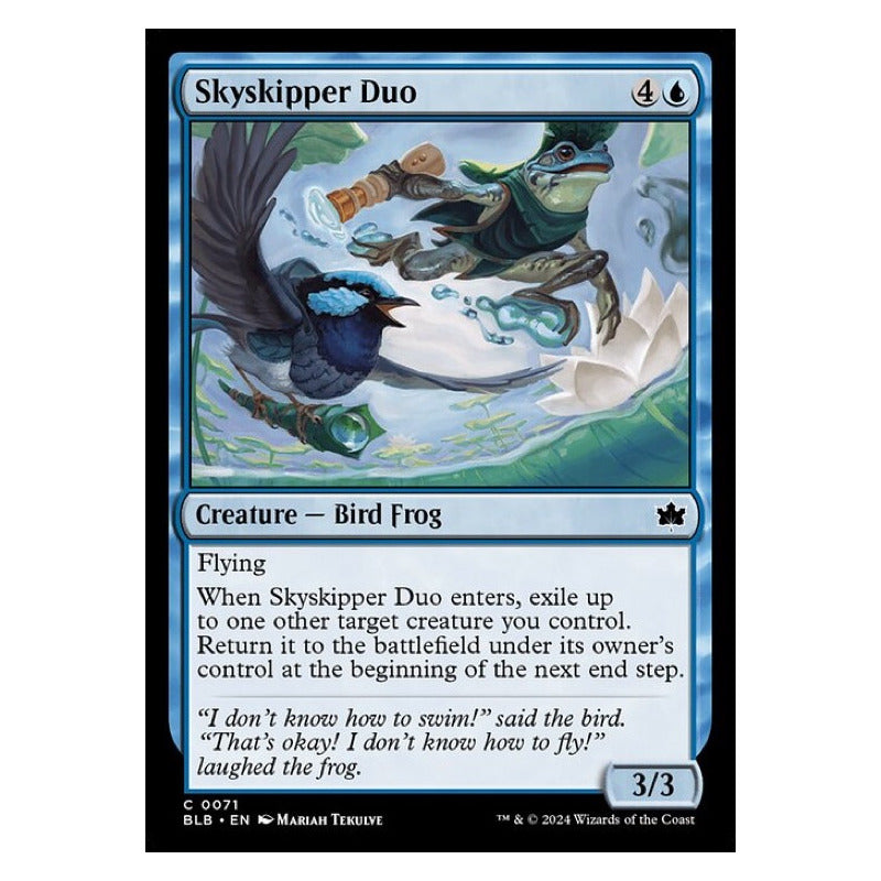 Mtg: Bloomburrow - 071 - Skyskipper Duo [foil]