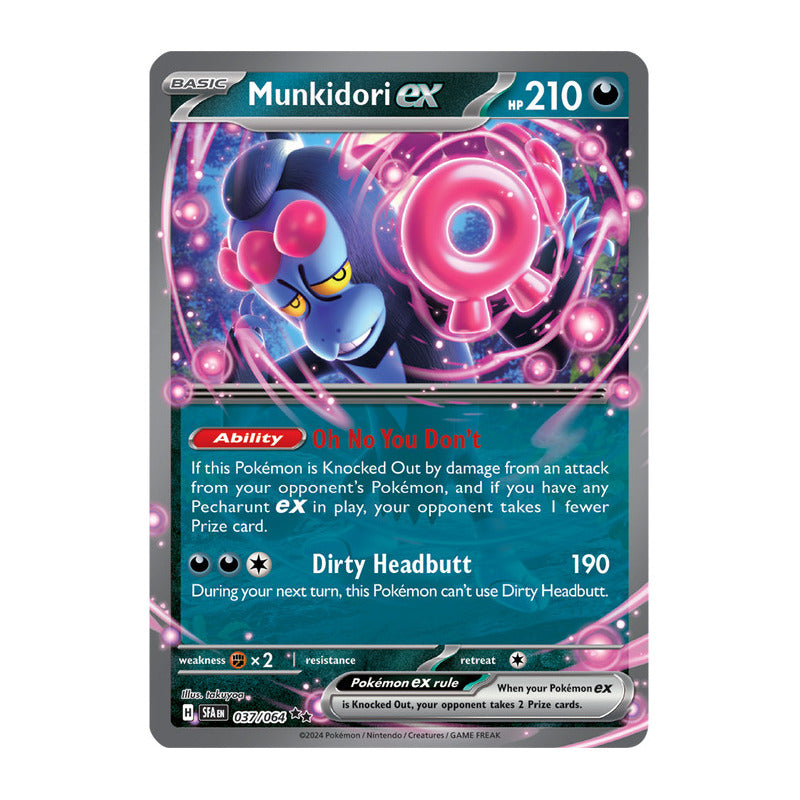 Pokémon Tcg: Shrouded Fab - 037/064 - Munkidori Ex