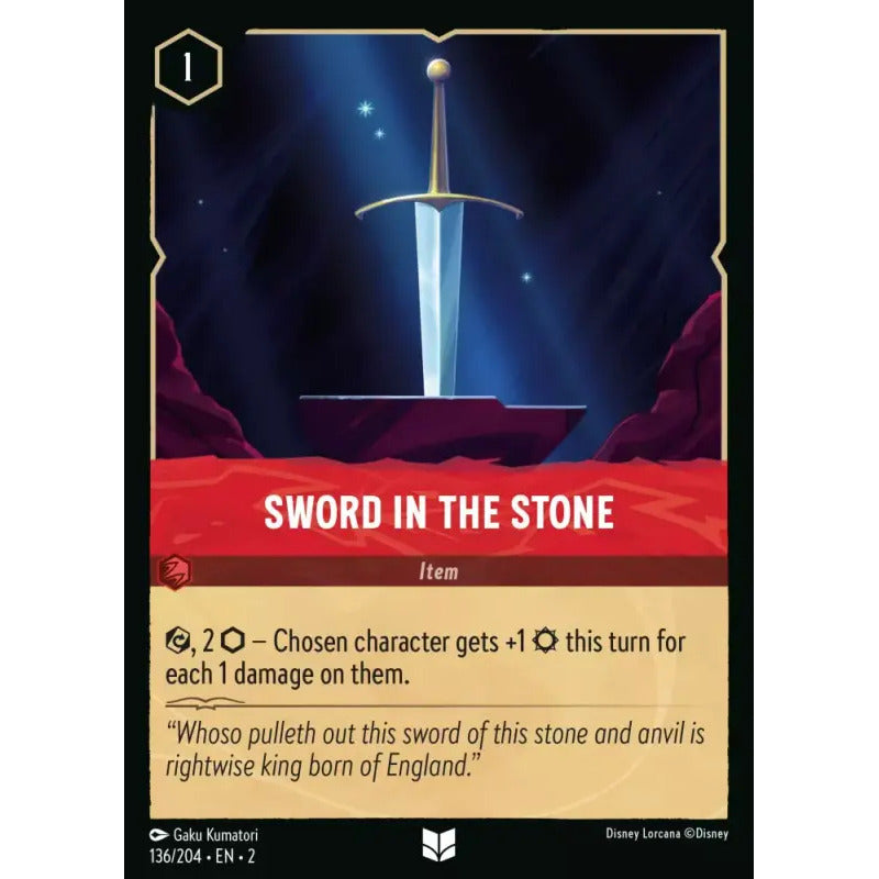 Lorcana: Rotf - 136/216 - Sword In The Stone