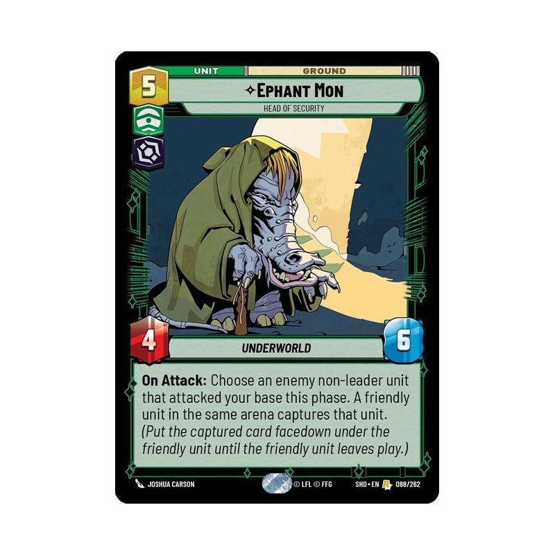 Star Wars Tcg: Sotg - 088/262 - Ephant Mon (r) [foil]