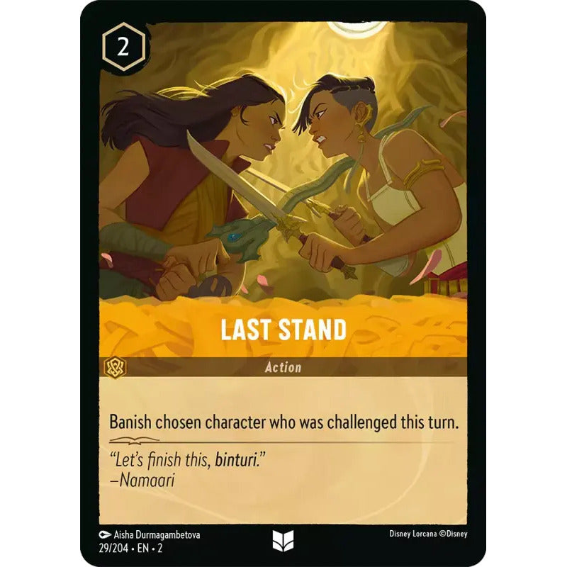 Lorcana: Rotf - 029/216 - Last Stand