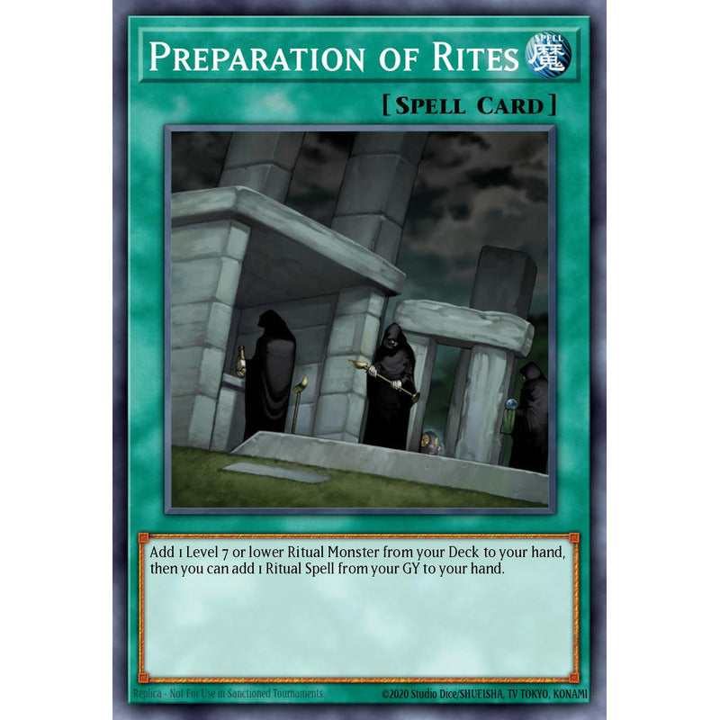 Yugioh: Rarity 2 - Ra02-en056 Preparation Of Rites [psr]