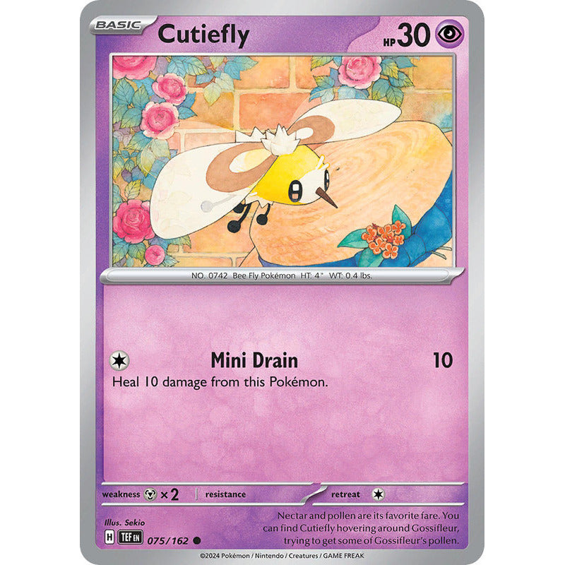 Temporal Forces - 075/162 - Cutiefly (reverse)