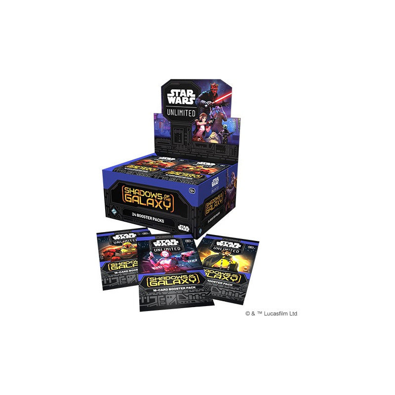 Star Wars Unlimited - Shadow Of The Galaxy - Booster Box Tcg