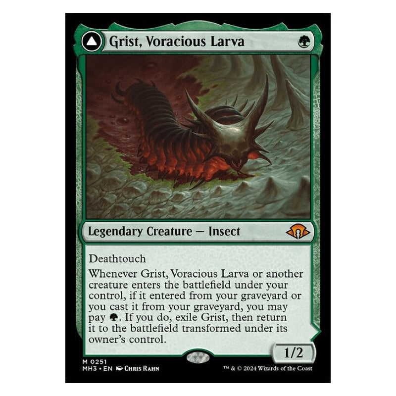 Mtg: Mh3 - 251 - Grist, Voracious Larva // Grist, The [foil]